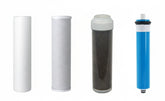 4-Stage RO/DI Aquarium Water Filter & Membrane Replacement Set -- 75GPD
